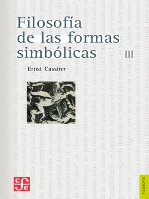 cover image of Filosofía de las formas simbólicas, III
